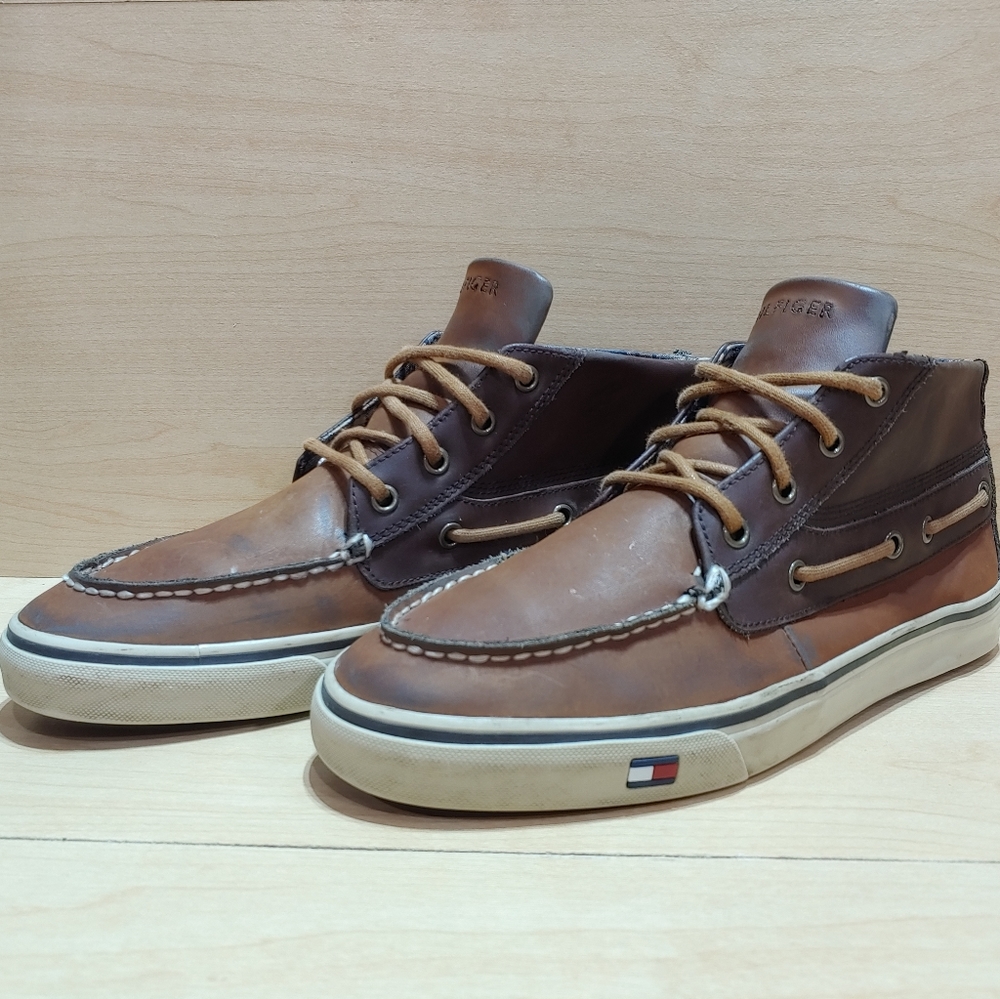 Tommy Hilfiger Lace Up Ankle Sneakers Boot Shoes